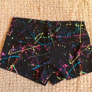 SAVAGE SWIM SHORTIES - Booty Shorts Sz m